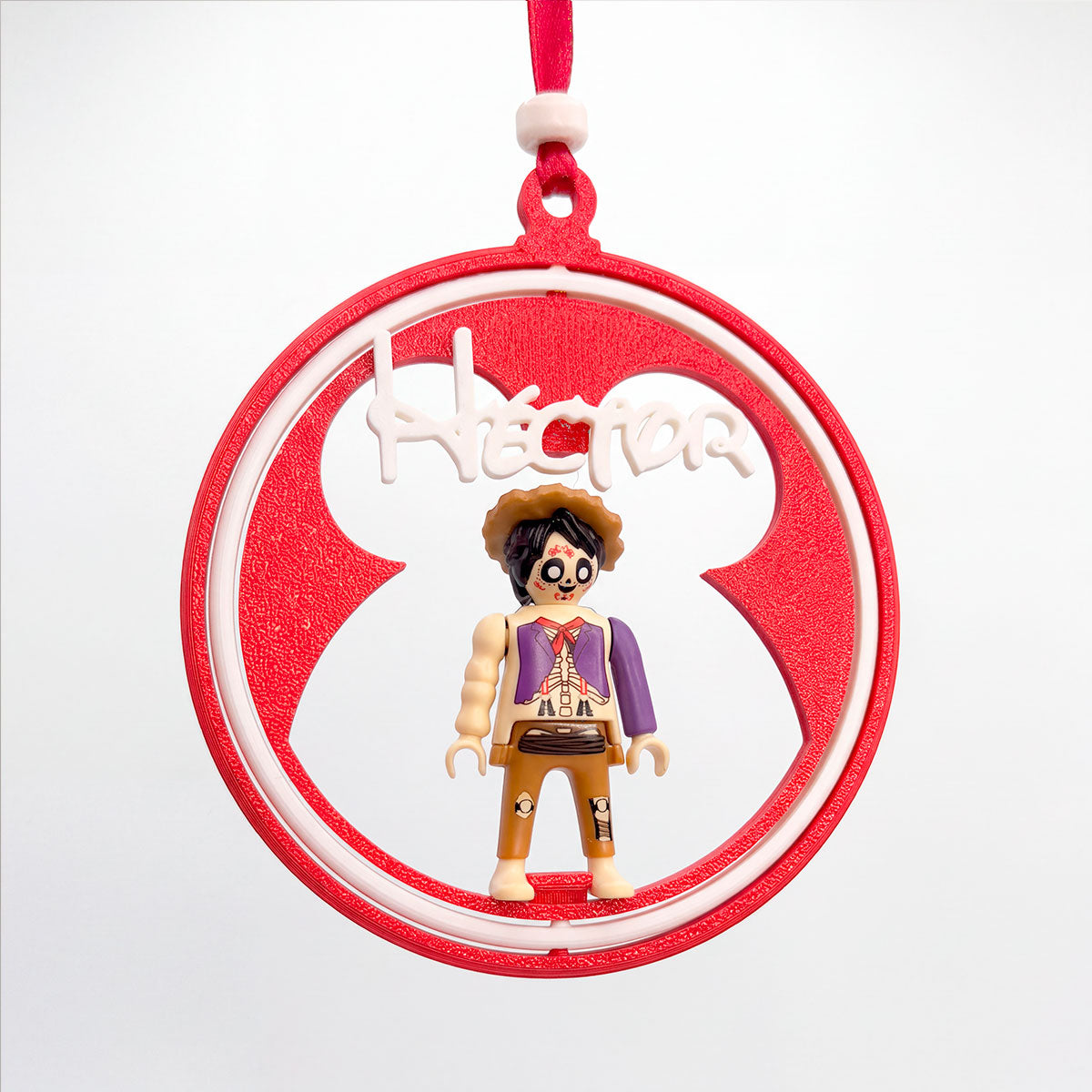 Bola de Navidad personalizada para Playmobil Disney de Kinder