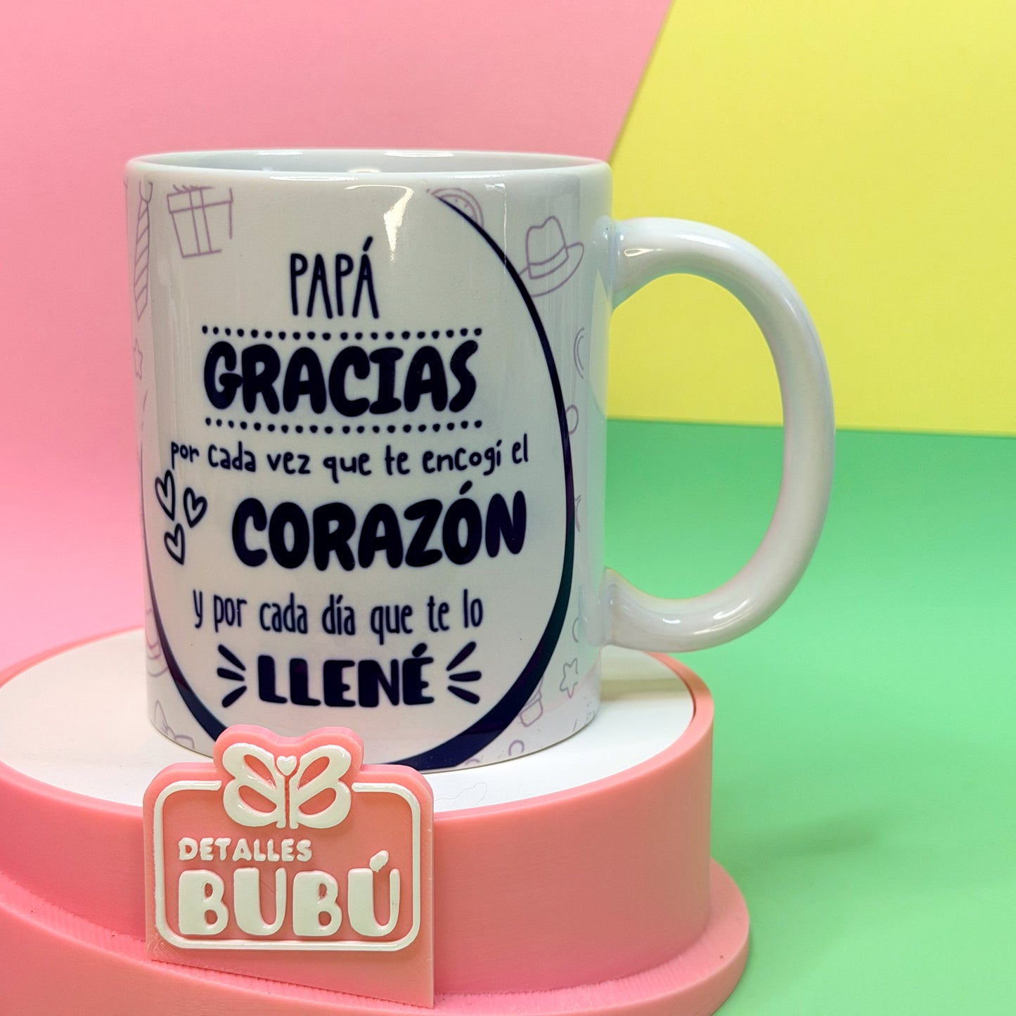 TAZA CON CANCION QR (COLECCIÓN DÍA DEL PADRE 2026)