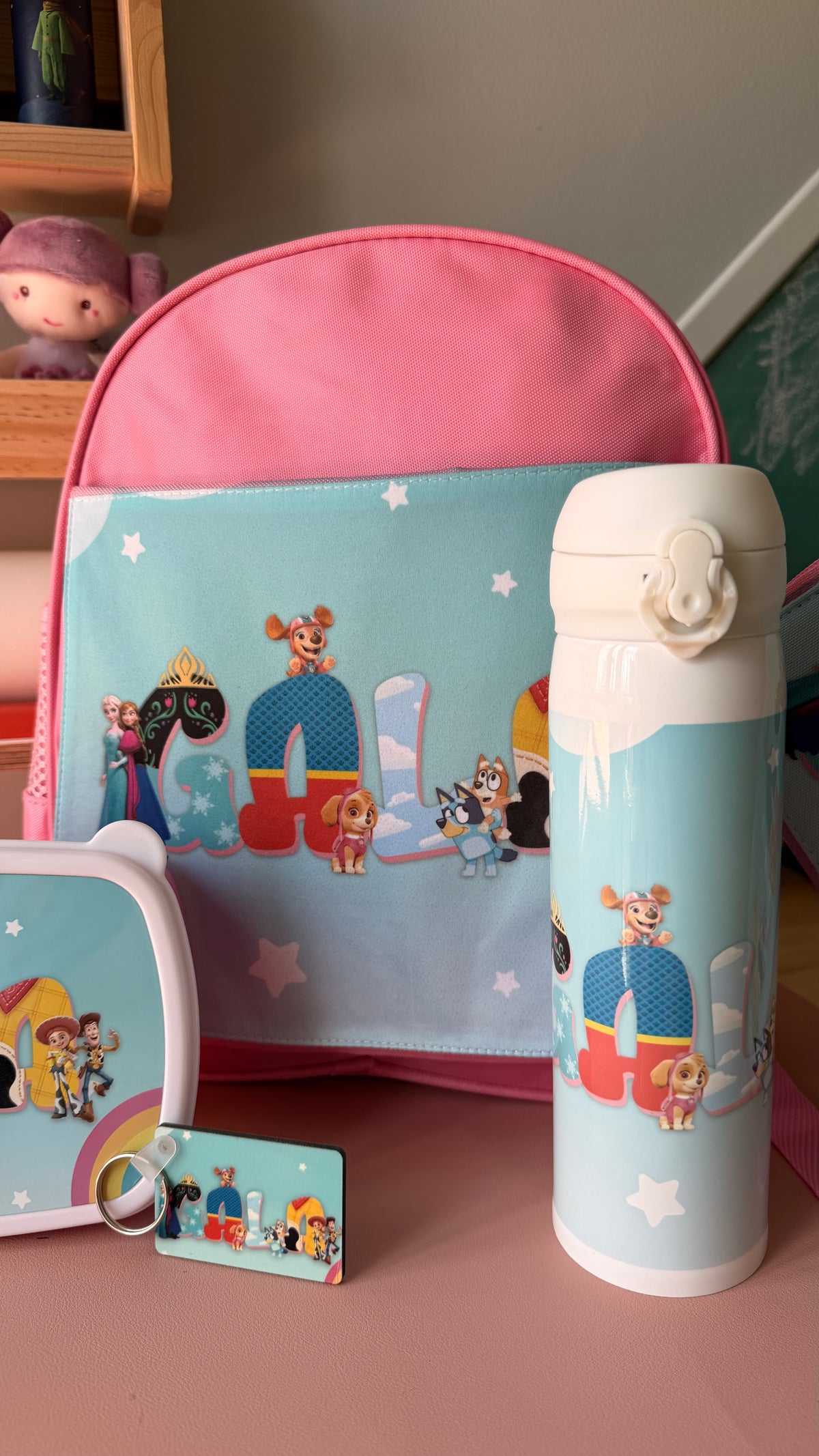 Mochila infantil personalizada