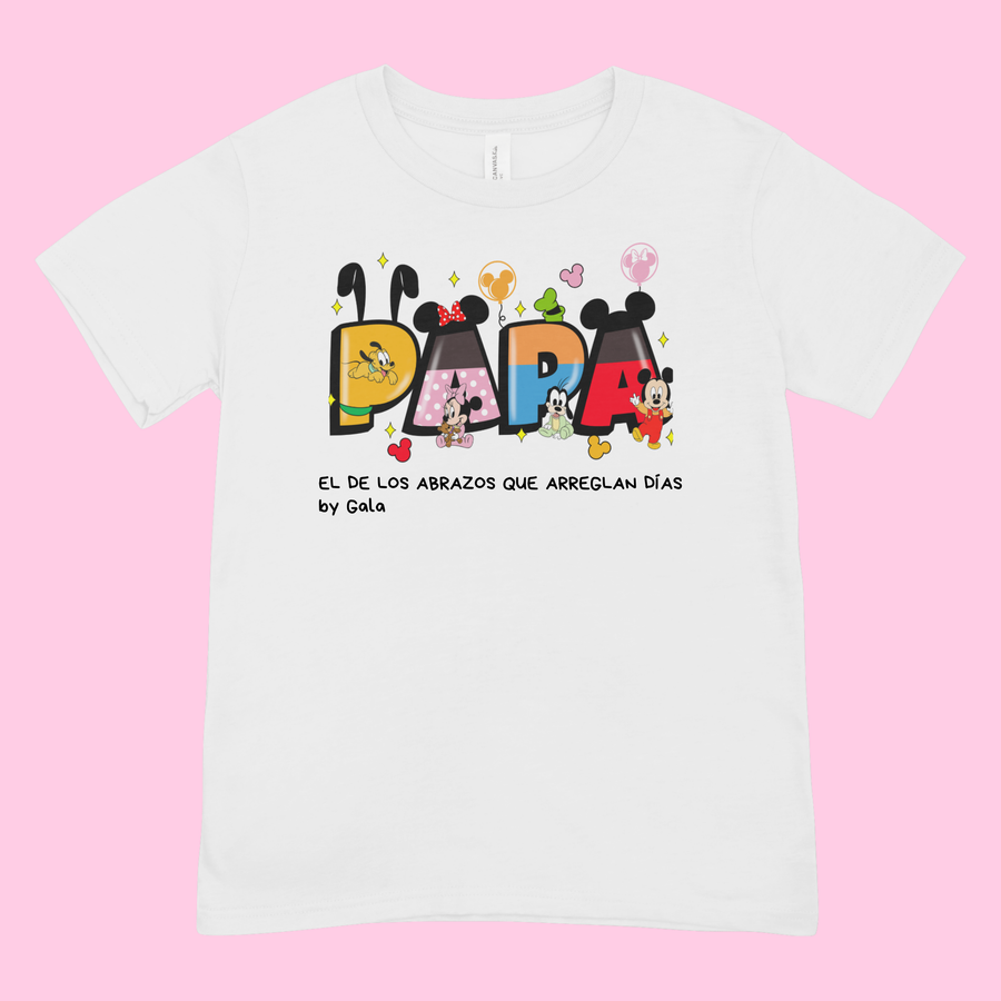 CAMISETA PAPÁ DISNEY (COLECCIÓN DIA DEL PADRE 2026)