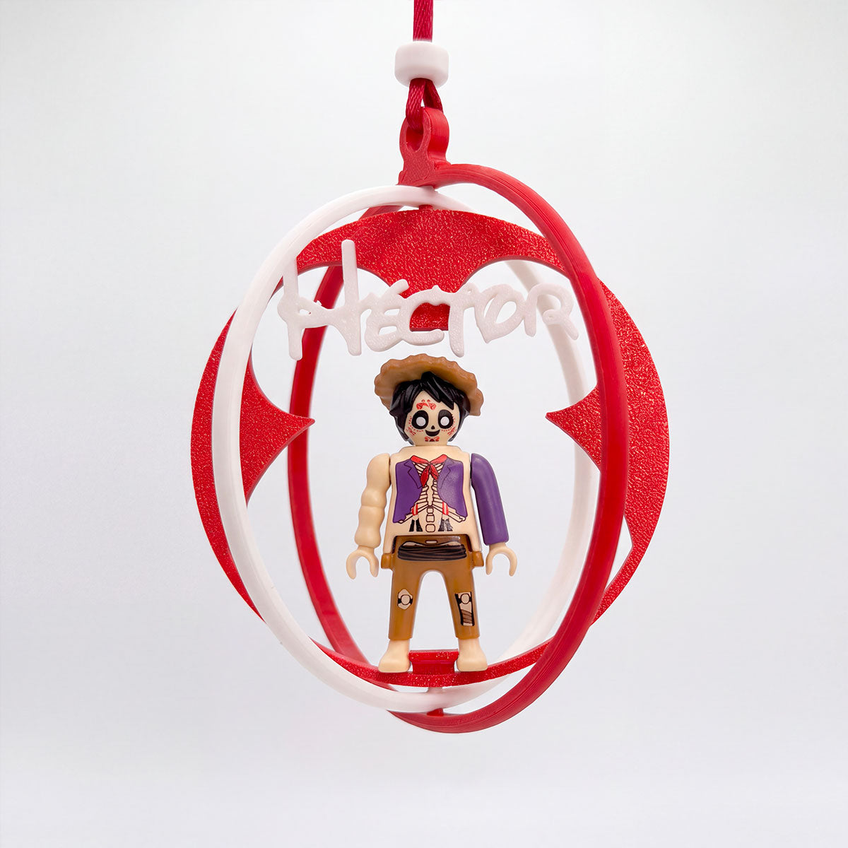 Bola de Navidad personalizada para Playmobil Disney de Kinder
