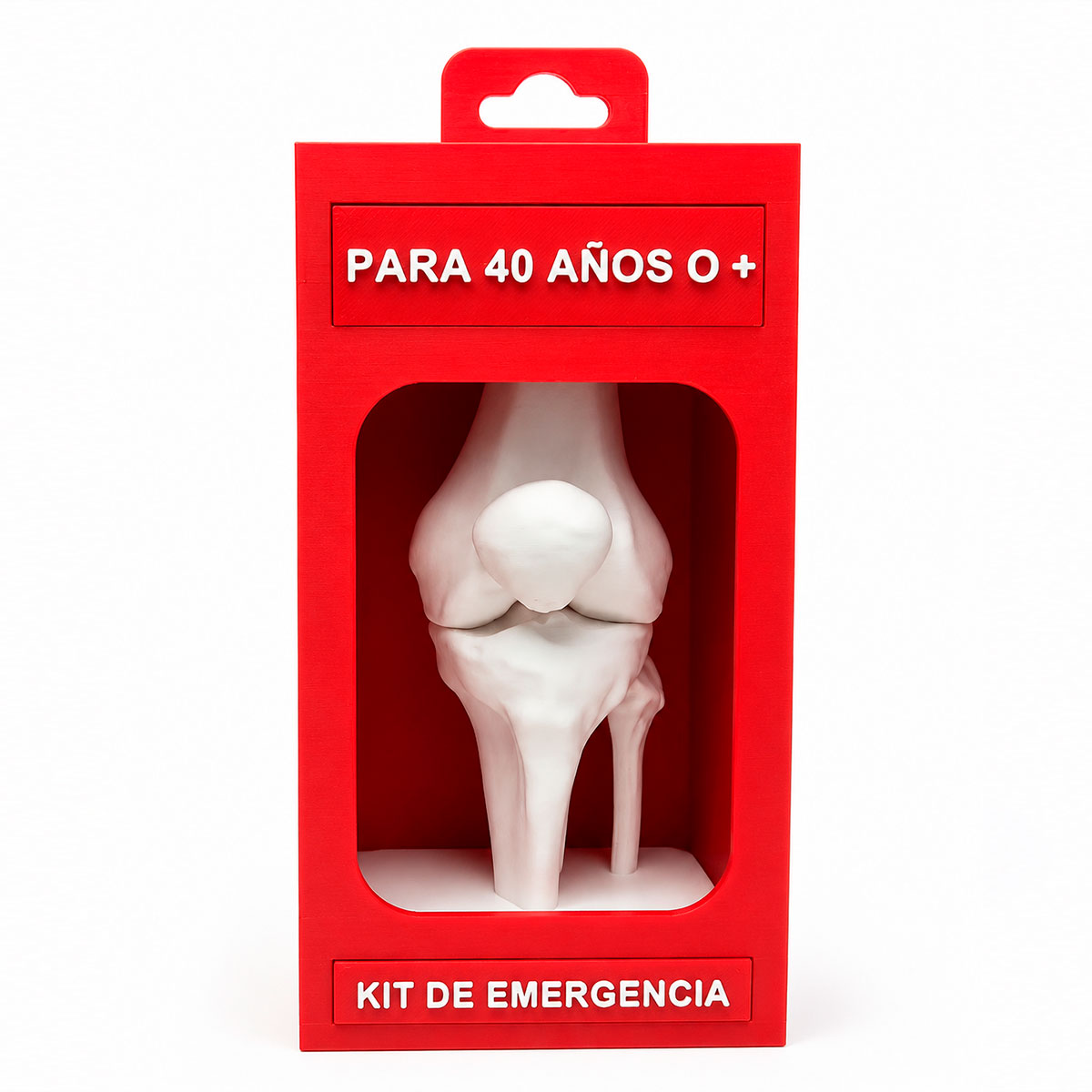 Rodilla de repuesto humorística para regalar a un amigo – fotografía 4