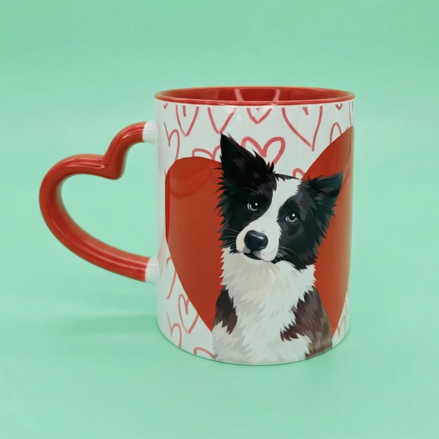 TAZA ASA CORAZON ROJO LOVE MOOD (EDICION LIMITADA)
