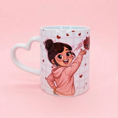 TAZA ASA CORAZON ROJO LOVE MOOD (EDICION LIMITADA)